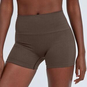 Tna ribbed biker short